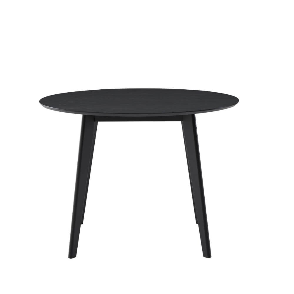 โต๊ะอาหารกลม EVERGREEN FURNITURE T-105  105 X 105 X 74  สีดำ